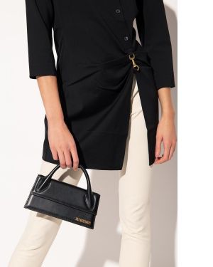 Jacquemus Le Chiquito Long Handle With OG Box Dust Bag & Sling Belt (Black - 285)