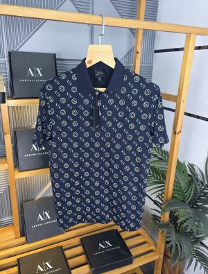 Ax T Shirt Navy K137-NY