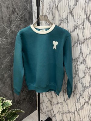 AMI PARIS IMPORTED FRONT EMBROIDERY FLEECE FABRIC VERY PREMIUM FULL SLEEVES SWEATSHIRT.CS220
