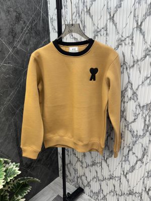 AMI PARIS IMPORTED FRONT EMBROIDERY FLEECE FABRIC VERY PREMIUM FULL SLEEVES SWEATSHIRT.CS220