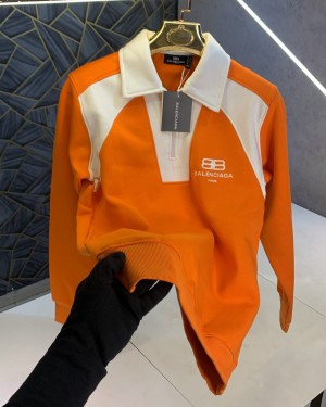 Balenciaga_Orange_Logo_Print_Imported_Sweatshirt_(1106)