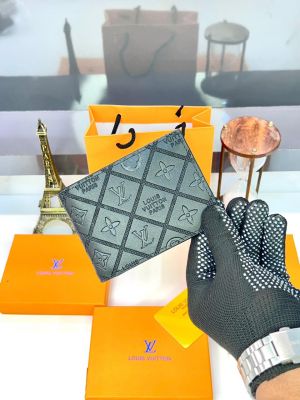 Louis_Vuitton Wallet Black Fa 16