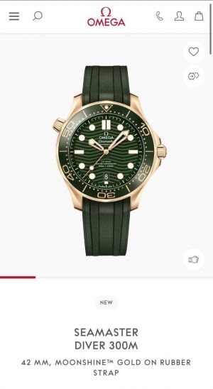 Omeg_a seamaster diver 300M automatic
