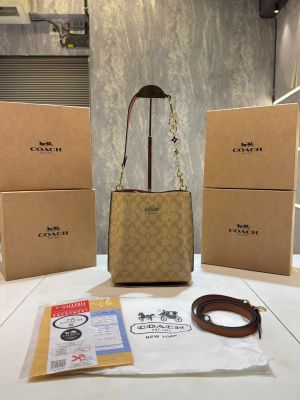 Coach_mollie_signature_bucket_bag_with_extra_long_sling_and_carry_bag_&_OG_box_5423