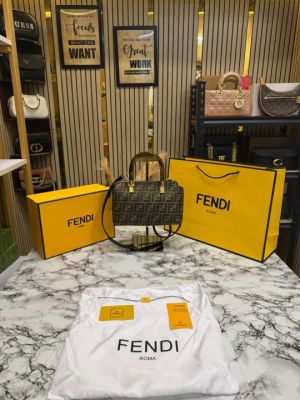 Fendi_By_The_Way_Shoulder_Bag_With_Box_Dust_Bag_Including_CarryBag_(Brown)