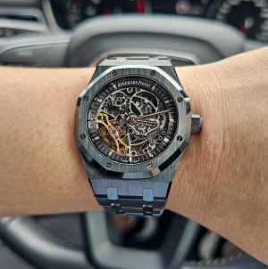 Audemars_piguet Royal Oak Skeleton Automatic Black-Black