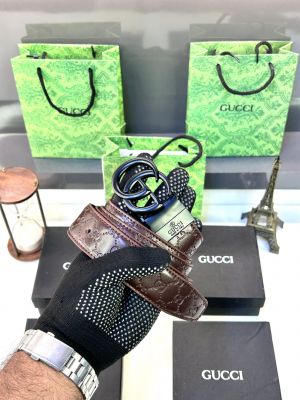 Gucc_i Riverseble Brown Belt Fa 29