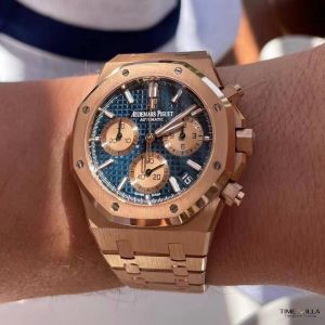 Audemars pigeu_t royal oak chronograph Blue