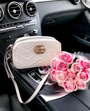 Gucci_ marmont mini sling bag with box