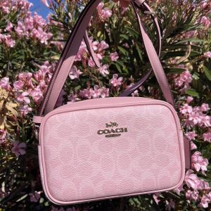 Coach_Jamie_Camera_Premium_Highend_Pink_CrossbodyBag_With_Originalbox_DustCover_CarryBag