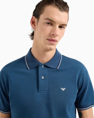 Emporio Arman_i Imported Very Premium Printed Polo T-shirt (DN 510)