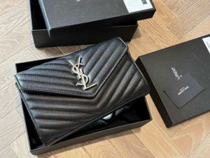 Yves Saint Laurent Ysl Envelope (Silver) (no return)