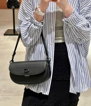 Coach_Emmy_Saddle_Premium_Crossbody_Shoulder_Bag_With_OG_Double_Box_&_Dust_Bag_(Black-1003)