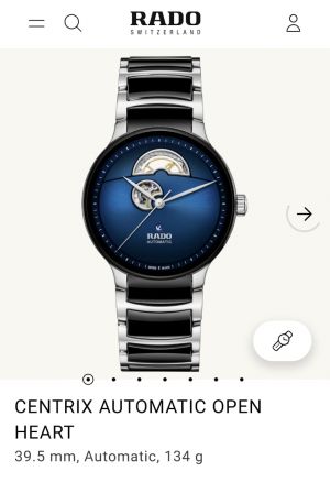 Rad_o Centrix Automatic Open Heart Japan Brown