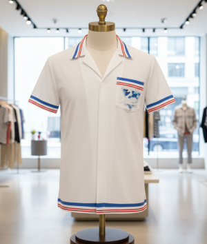 CASABLANACAAA HAVANA IMPORTED SHIRT WHITE