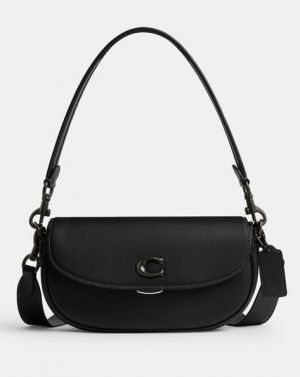 _Coach_emmy_saddle_bagwith_og_box(c205-black)