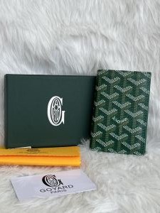 Goyard GG-2 Saint Marc Card Holder With Original Box & Dust Cover Packing Highend Premium Leather