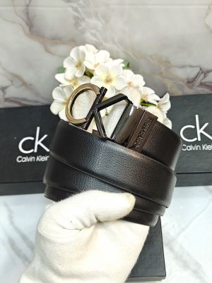 CK CALVIN KLEI_N PREMIUM QUALITY IMP REVERSEABLE BELT WITH OG BOX