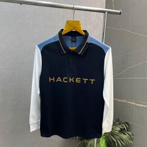 Hacket_t Blue Premium Polo Full Sleeves Tshirt 495