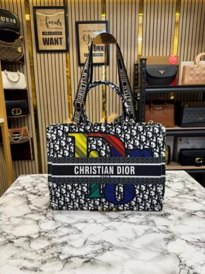 Christian_Dior_Book_Tote_Oblique_Premium_Quality_With_Scarf