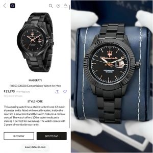 Maserati Competizione Mens watch