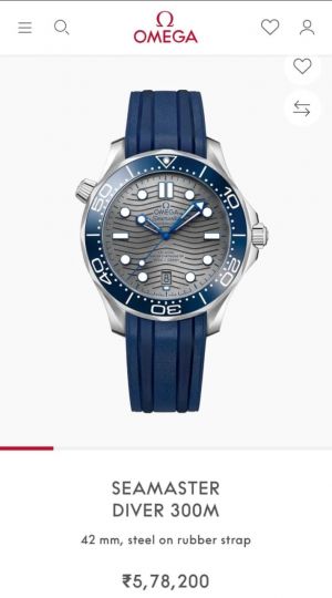 Omeg_a seamaster diver 300M automatic