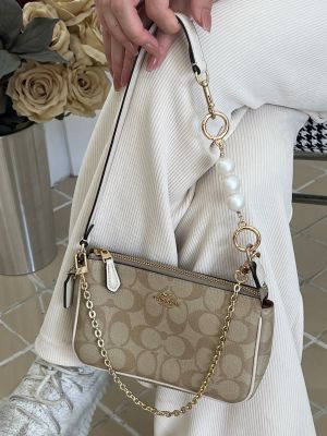 Coach_Nolita_19_Ap-White_With_OriginalBox_PearlChain_SmallShoulderChain_BoxPacking