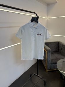 Lacost e imported polo tshirt white
