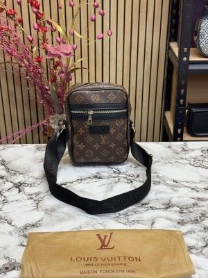Louis_Vuitton Danube Side Bag Premium Quality With Dust Bag (Brown Mono)