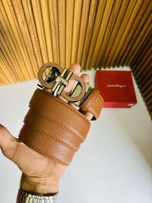 21 SF SALVATORE FERRAGAM_O PREMIUM QUALITY AUTOMATIC LOCK BELT