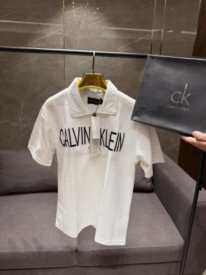 SALECALVIN KLEI_N POPCORN WHITE PREMIUM POLO WITH BOX 
