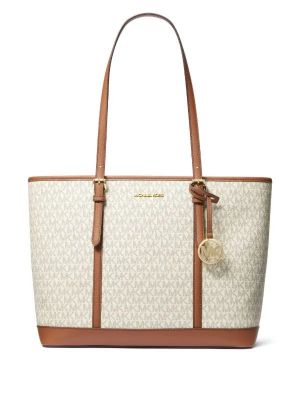 _Michael_kors tote bag 38Cm with dust bag(20037-biege-brown)