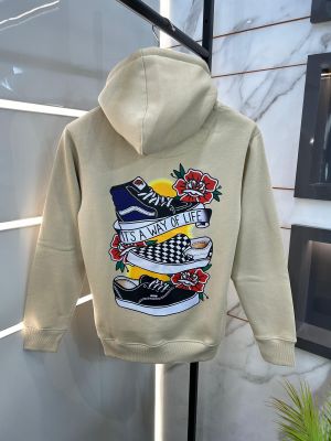 Vans Sneaker Edition Back Printed Bleach Super Premium Hoodie 1207