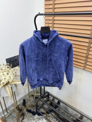 Gucc_i Tie Dye Print Italian Imported Premium Denim Hoodie