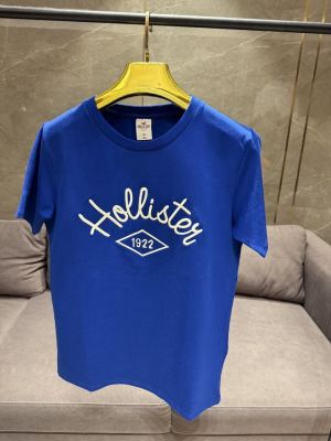 SALE HOLLISTER 1922 ROYAL BLUE PREMIUM COTTON TSHIRT