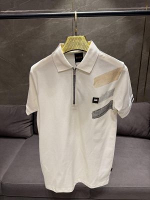 SALE BOSS WHITE PREMIUM CHAIN PAINT POLO
