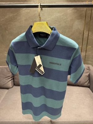 SALE ESSENTIAL_S BLUE AQUA SUPER COMFY POLO