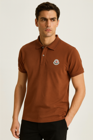 SALE MONCLE_R BROWN PREMIUM IMPORTED POLO