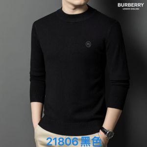 Burberr_y Chest Logo Sweatshirt Black