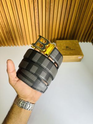 01 BURBERR_Y PREMIUM QUALITY AUTOMATIC LOCK BELT