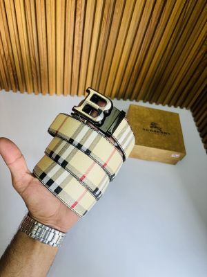 02 BURBERR_Y PREMIUM QUALITY AUTOMATIC LOCK BELT