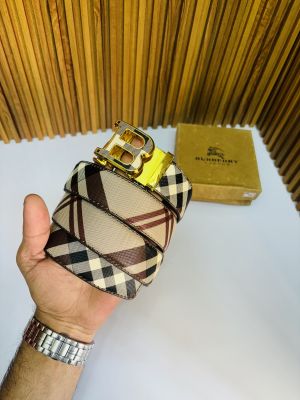 04 BURBERR_Y PREMIUM QUALITY AUTOMATIC LOCK BELT