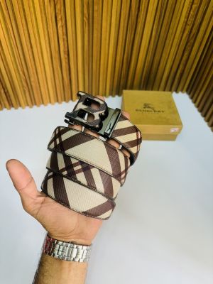 07 BURBERR_Y PREMIUM QUALITY AUTOMATIC LOCK BELT