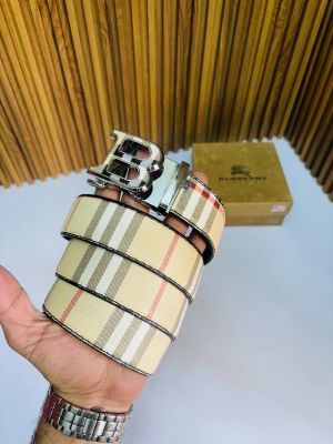 08 BURBERR_Y PREMIUM QUALITY AUTOMATIC LOCK BELT