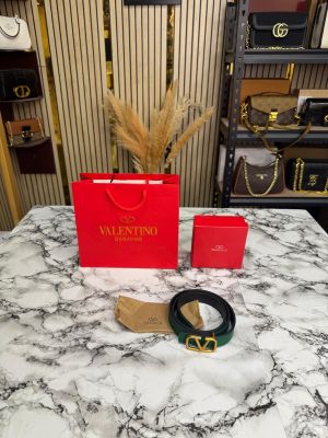 Valentino_Garavani_V-Shaped_Premium_Belt_With_Box_Dust_Bag_Includes_CarryBag_(V47-Green)