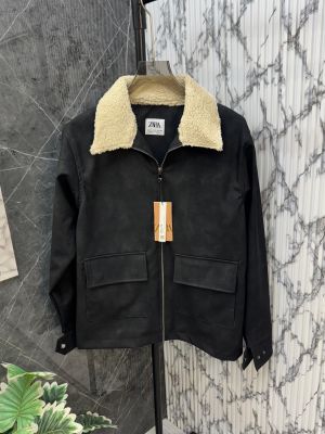 ZARA.IMPORTED.SUEDO.FABRIC.VERY.PREMIUM.JACKET.CS246