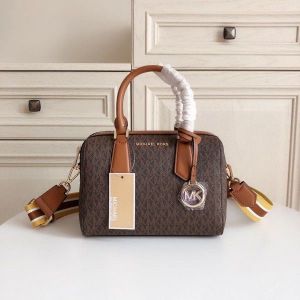 _Michael_kors boston speedy bag with dust bag(71012-coffe-brown)