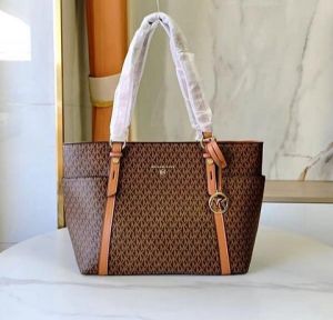 _Michael_kors sullivan tote bag with dust bag(3910-coffe-brown)