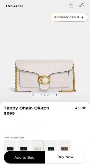 Coach_CB_Tabby_Chain_Clutch_With_Dustcover_Double_Box_Original_Magnetic_Box_Packaging