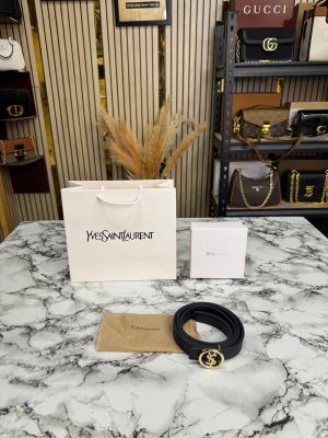 Ysl_Yves_Saint_Laurent_Logo_Premium_Ladies_Belt_With_Box_Dust_Bag_Includes_CarryBag_(Y41-BLACK)